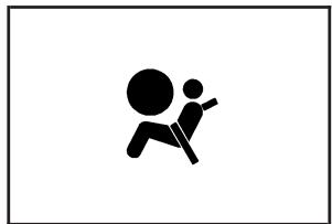 CHEVROLET Impala (2008) - Témoin de sac gonflable prêt à fonctionner (AIRBAG) - 1