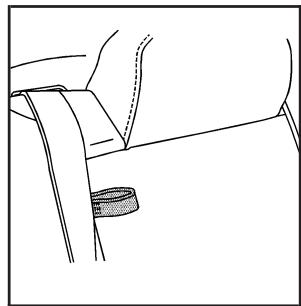 CHEVROLET Impala (2008) - Siège arrière rabattable divisé fonction pliage et repliage - 2