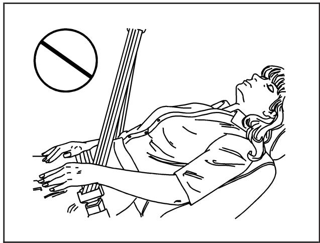 CHEVROLET Impala (2008) - Illustration du siège du conducteur à soutien lombaire à réglage manuel, réglage électrique du siège et inclinaison électrique - 1