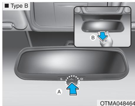 HYUNDAI Santa Fe (2018-2020) - Rétroviseur intérieur jour/nuit (si équipée) - 2