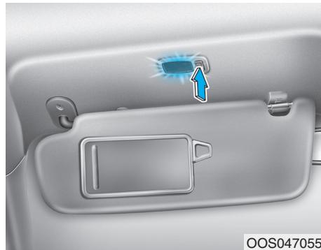 HYUNDAI Santa Fe (2018-2020) - Lampe de miroir de courtoisie - 1