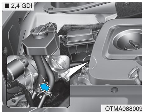 HYUNDAI Santa Fe (2018-2020) - NUMERO Du moteur - 1