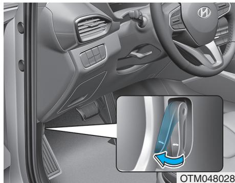 HYUNDAI Santa Fe (2018-2020) - Ouverture du capot - 1