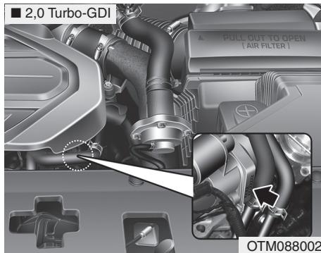 HYUNDAI Santa Fe (2018-2020) - NUMERO Du moteur - 2