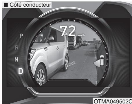 HYUNDAI Santa Fe (2018-2020) - Système d'affichage des angles morts (si équipé) - 1