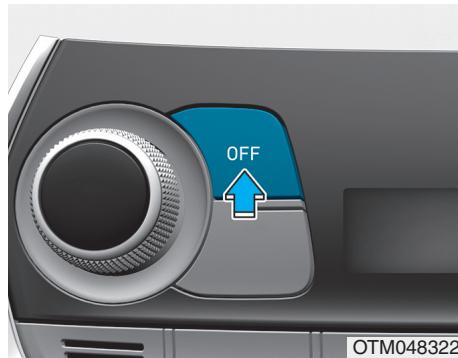 HYUNDAI Santa Fe (2018-2020) - Mode éteint (OFF) - 1