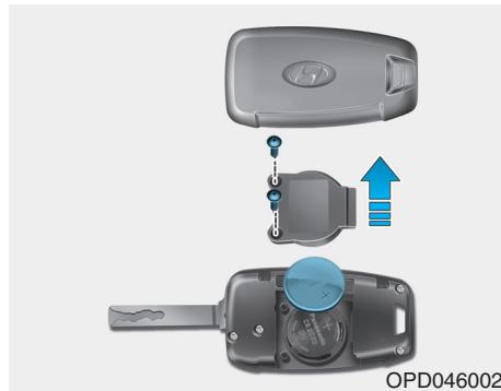 HYUNDAI Santa Fe (2018-2020) - Remplacement de la pile - 1