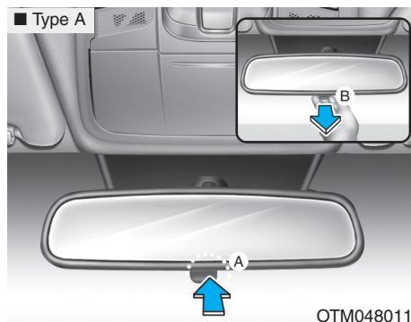 HYUNDAI Santa Fe (2018-2020) - Rétroviseur intérieur jour/nuit (si équipée) - 1