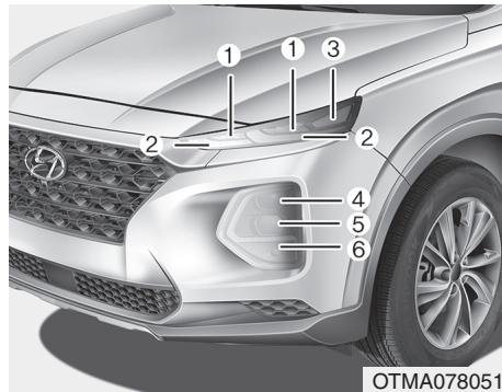 HYUNDAI Santa Fe (2018-2020) - Type b - 1