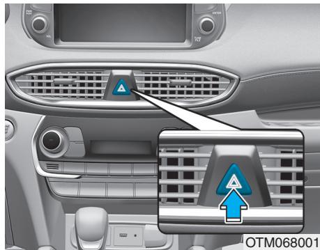HYUNDAI Santa Fe (2018-2020) - FEUX de détresse - 1