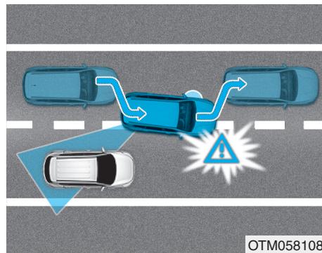 HYUNDAI Santa Fe (2018-2020) - Assistance d'évitement de collision dans les angles morts (BCA) - 1