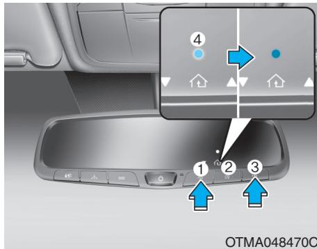HYUNDAI Santa Fe (2018-2020) - Supprimer les boutons homelink® - 1