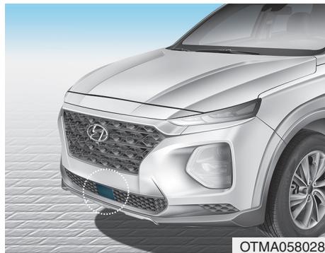 HYUNDAI Santa Fe (2018-2020) - Capteur radar avant du régulateur de vitesse intelligent (SCC) - 1