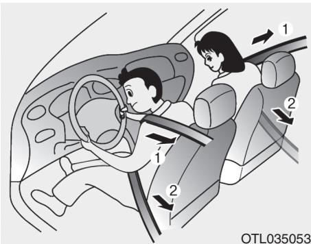 HYUNDAI Santa Fe (2018-2020) - Prétendeur de ceinture de sécurité (conducteur et passager avant) - 1