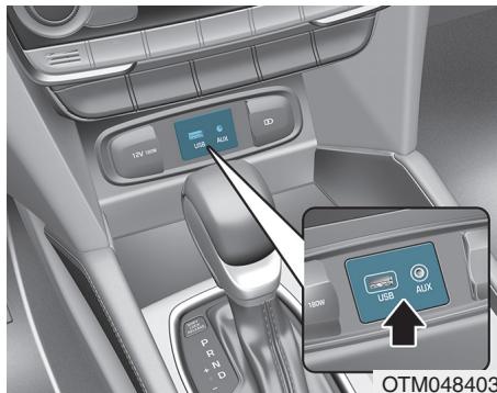 HYUNDAI Santa Fe (2018-2020) - Ports USB, aux et USB - 1