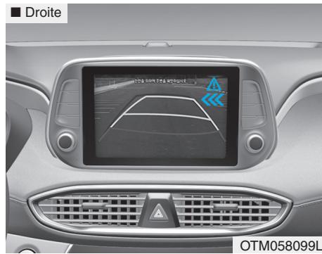 HYUNDAI Santa Fe (2018-2020) - Assistance d'évitement de collision transversale arrière (RCCA) - 4