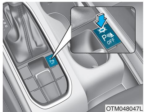 HYUNDAI Santa Fe (2018-2020) - Désactiver l'accélération de distance de stationnement en marche arrière - 1
