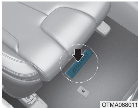 HYUNDAI Santa Fe (2018-2020) - NUMERO D'identification du vehicule (NIV) - 1