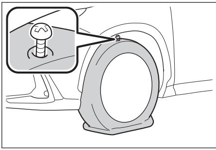 LEXUS NX AZ20 (2022) - Préparation à l'utilisation du kit de réparation anti-crevaison de secours - 1
