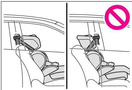 LEXUS NX AZ20 (2022) - Compatibilité du siège de sécurité enfant avec chaque position d'assise - 12