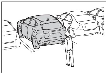 LEXUS NX AZ20 (2022) - Exemples de fonctionnement du système - 1