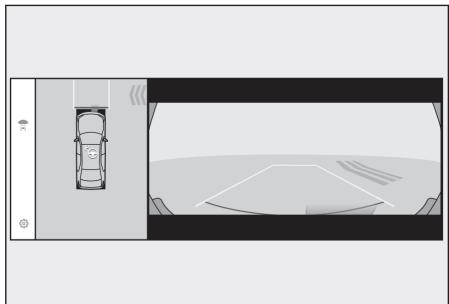 LEXUS NX AZ20 (2022) - Quitter une place de stationnement en utilisant la fonction de sortie perpendiculaire (marche avant/arrière) - 2