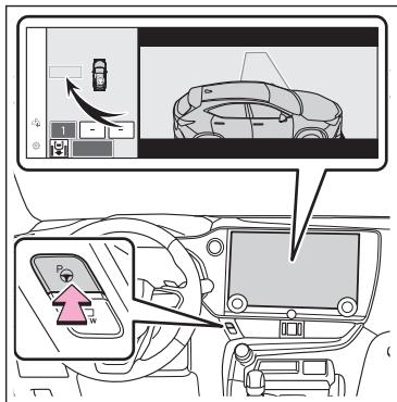 LEXUS NX AZ20 (2022) - Sélectionnez la direction de stationnement. - 7
