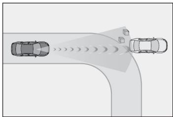 LEXUS NX AZ20 (2022) - ■ Situations dans lesquelles le système peut fonctionner même si la possibilité de collision n'est pas élevée - 1