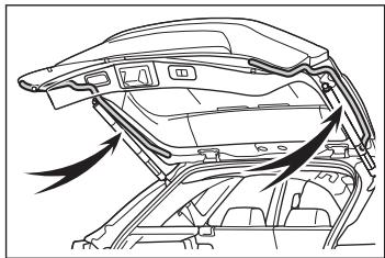 LEXUS NX AZ20 (2022) - Fonction de protection anti-pincement (véhicules avec hayon à commande électrique) - 1