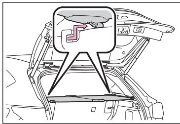 LEXUS NX AZ20 (2022) - Rangement du cache-bagages - 3
