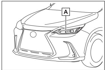 LEXUS NX AZ20 (2022) - Emplacements des ampoules - 1