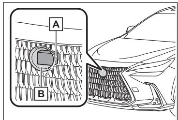 LEXUS NX AZ20 (2022) - Pour éviter un dysfonctionnement des capteurs radar - 1