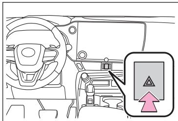 LEXUS NX AZ20 (2022) - Utilisation des feux de détresse pour avertir les autres conducteurs - 1