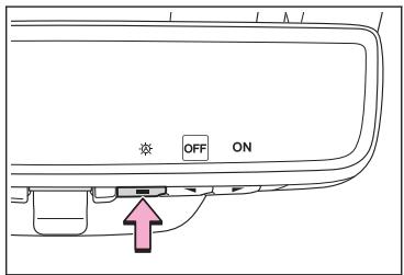 LEXUS NX AZ20 (2022) - Fonction anti-éblouissement du rétroviseur numérique (mode rétroviseur optique) - 1