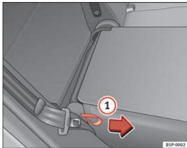 SEAT Altea Phase 2 (2009-2015) - Relever le dossier des sièges - 1