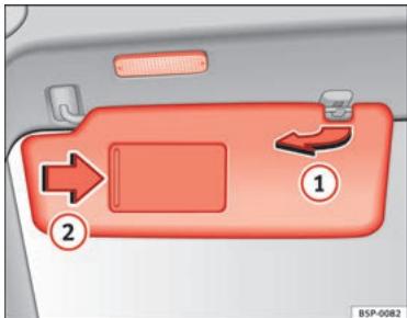 SEAT Altea Phase 2 (2009-2015) - Pare-soleil - 1