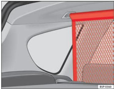 SEAT Altea Phase 2 (2009-2015) - Filet de séparation* - 1