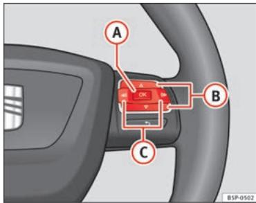 SEAT Altea Phase 2 (2009-2015) - Exemple d'utilisation des menus - 2