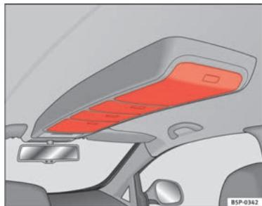 SEAT Altea Phase 2 (2009-2015) - Compartiments de rangement du pavillon* - 1