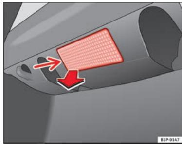 SEAT Altea Phase 2 (2009-2015) - Eclairage du coffre à bagages - 1