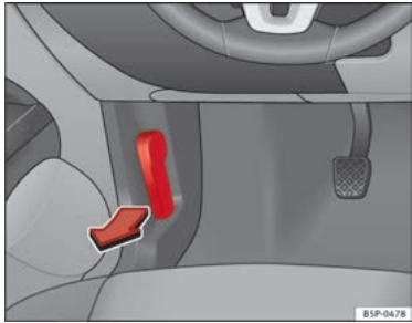 SEAT Altea Phase 2 (2009-2015) - Ouverture du capot moteur - 1