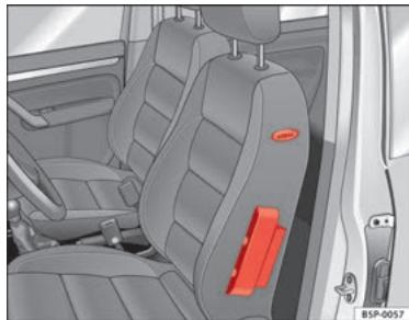 SEAT Altea Phase 2 (2009-2015) - Description des airbags latéaux - 1