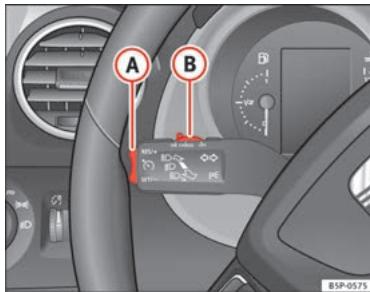 SEAT Altea Phase 2 (2009-2015) - Activation et désactivation du régulateur de vitesse - 1