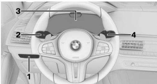 BMW X5M F95 Phase 1 (2020-2023) - Autour du volant - 1