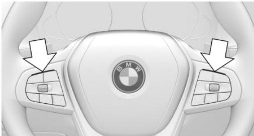 BMW X5M F95 Phase 1 (2020-2023) - Affichages sur le volant - 1