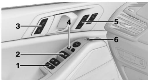 BMW X5M F95 Phase 1 (2020-2023) - Porte conducteur - 1