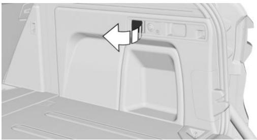 BMW X5M F95 Phase 1 (2020-2023) - Dans le compartment à bagages - 1