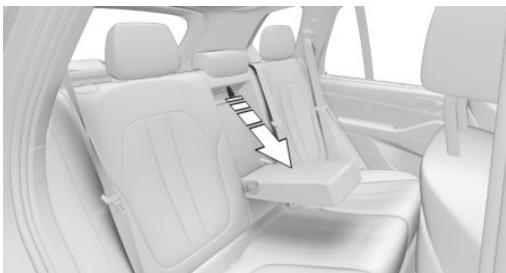 BMW X5M F95 Phase 1 (2020-2023) - Rabattement de la partie centrale - 1
