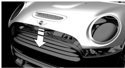 MINI Clubman (2015-2019) - Fermeture du capot moteur - 1