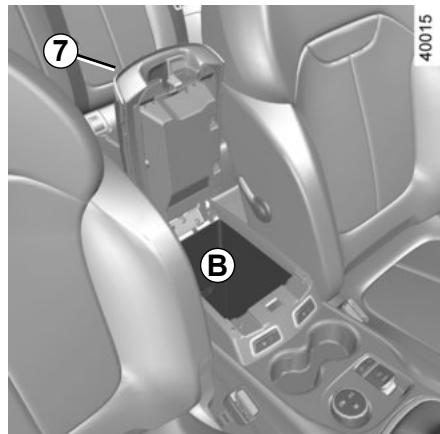 RENAULT Kadjar (2015-2018) - Vide-poches accoudoir central avant B - 2